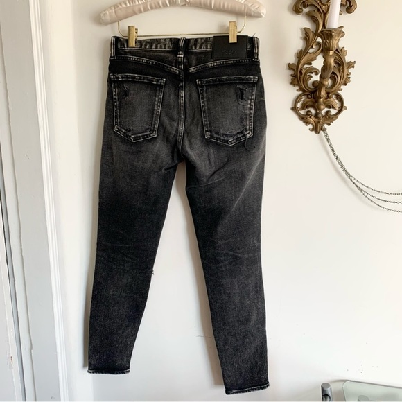 MOUSSY BLACK SKINNY JEANS - Picture 6 of 15